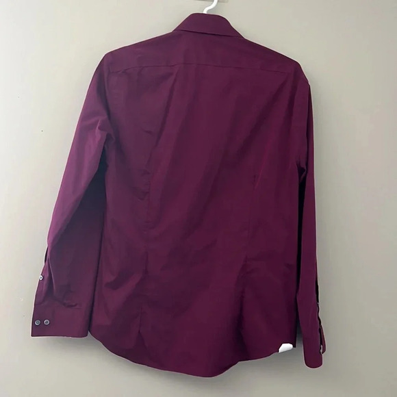 Purple  Calvin Klein extreme slime fit dress shirt - Picture 2 of 3